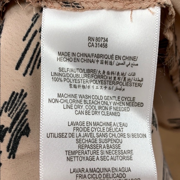 BCBGeneration abstract print flounce tank dress - Picture 7 of 8